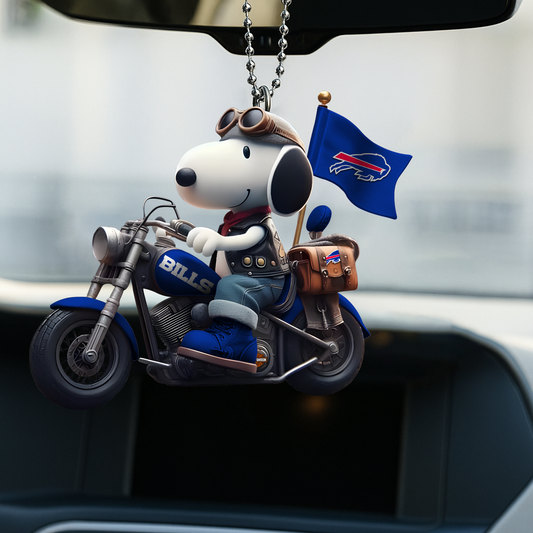 Premium NFL BUF x SNP Car Ornament DATND TANTD