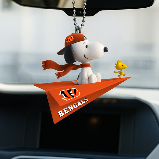 Premium NFL CIN x SNP Car Ornament V1 DATND TANTD
