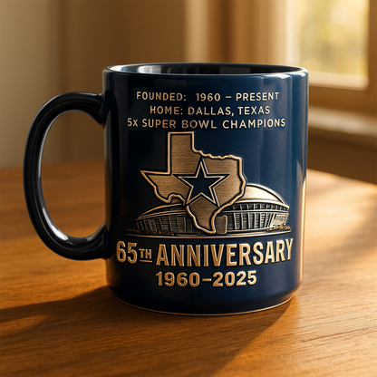 Premium NFL DAL The Anniversary Mug V1 NAK