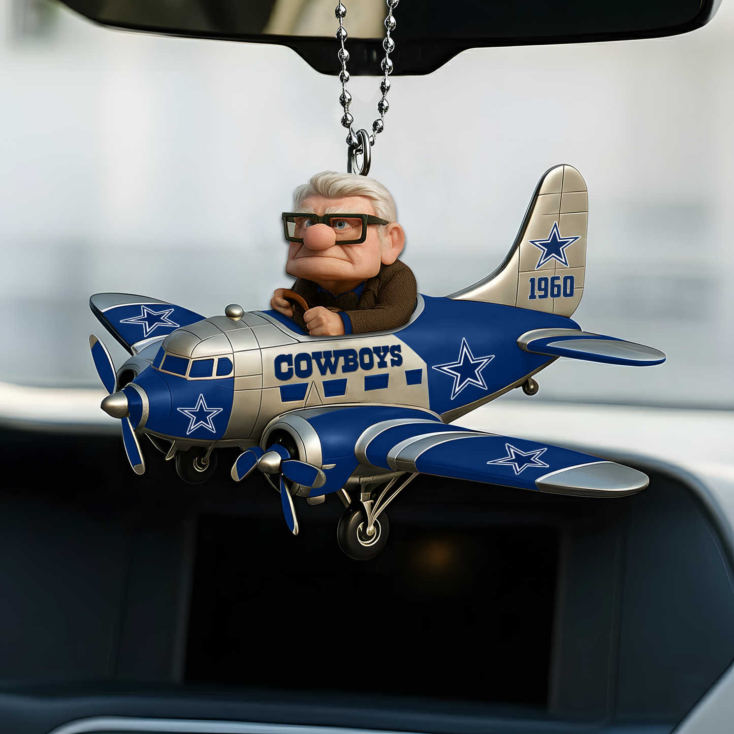 Premium NFL DAL x CARL Car Ornament V1 DATND TANTD