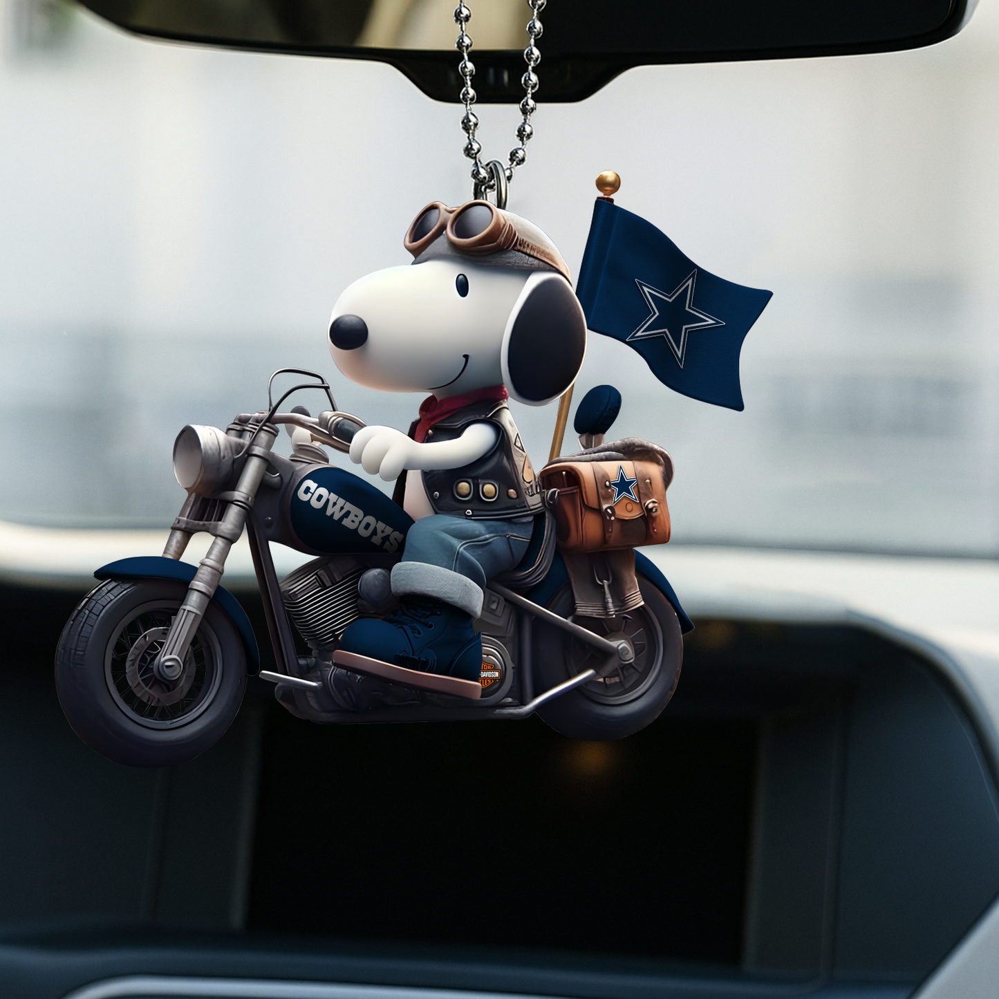 Premium NFL DAL x SNP Car Ornament DATND TANTD