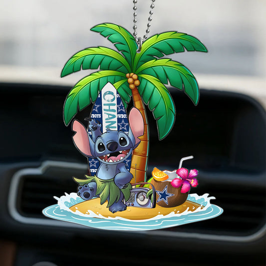 Premium NFL DAL x ST Hawai Car Ornament DatND DVT