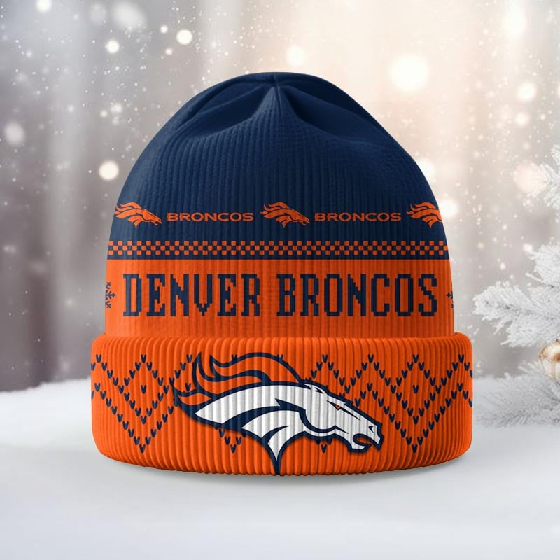 Premium NFL DEN Beanie Hat V1 NMD TTV