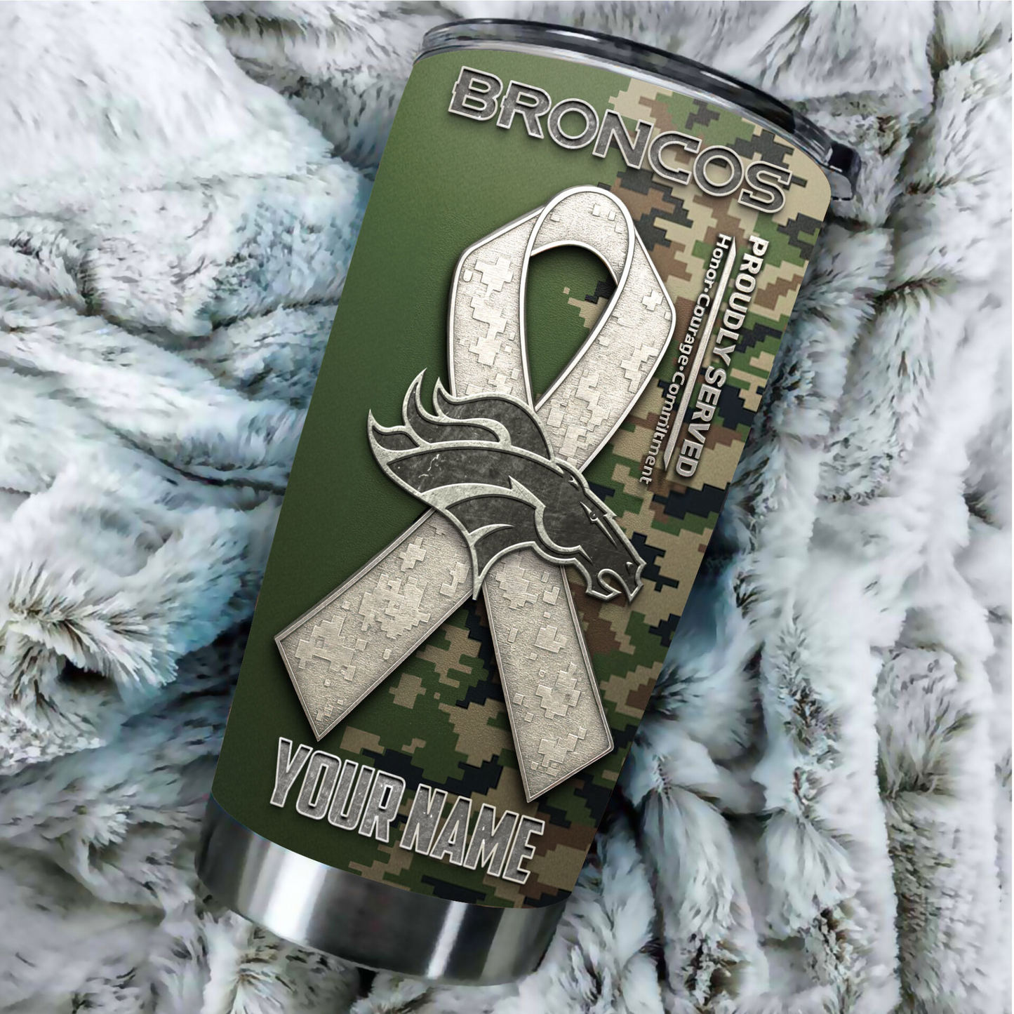 Premium NFL DEN Proudly Served Tumbler V1 NMD TTV