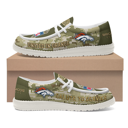 Premium NFL DEN Salute to Service Loafer V2 NMD TTV