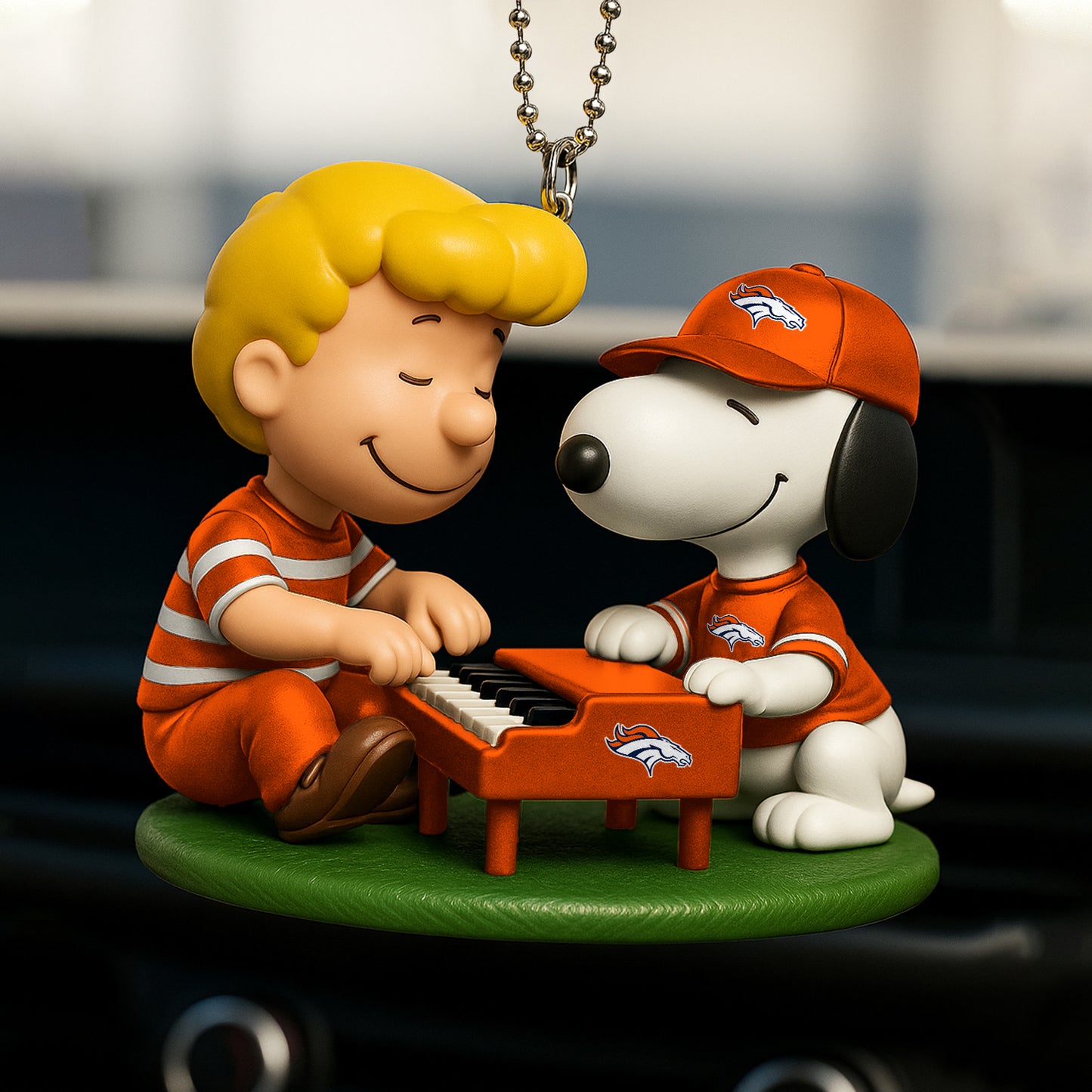 Premium NFL DEN x SNP Car Ornament V7 NMD NHM