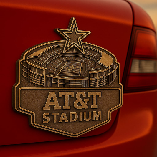 Premium NFL DLCB 3D Car Name Badge V1 NMD NTL