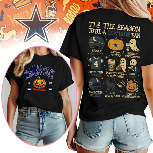 Premium NFL DLCB HALOWEEN T-shirt V1 NMD TTV