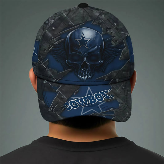 Premium NFL DLCB Shadow Skull Cap V9 NMD NHM