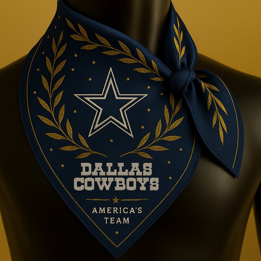Premium NFL DLCB SQUARE SILK SCARF V1 NMD NTL