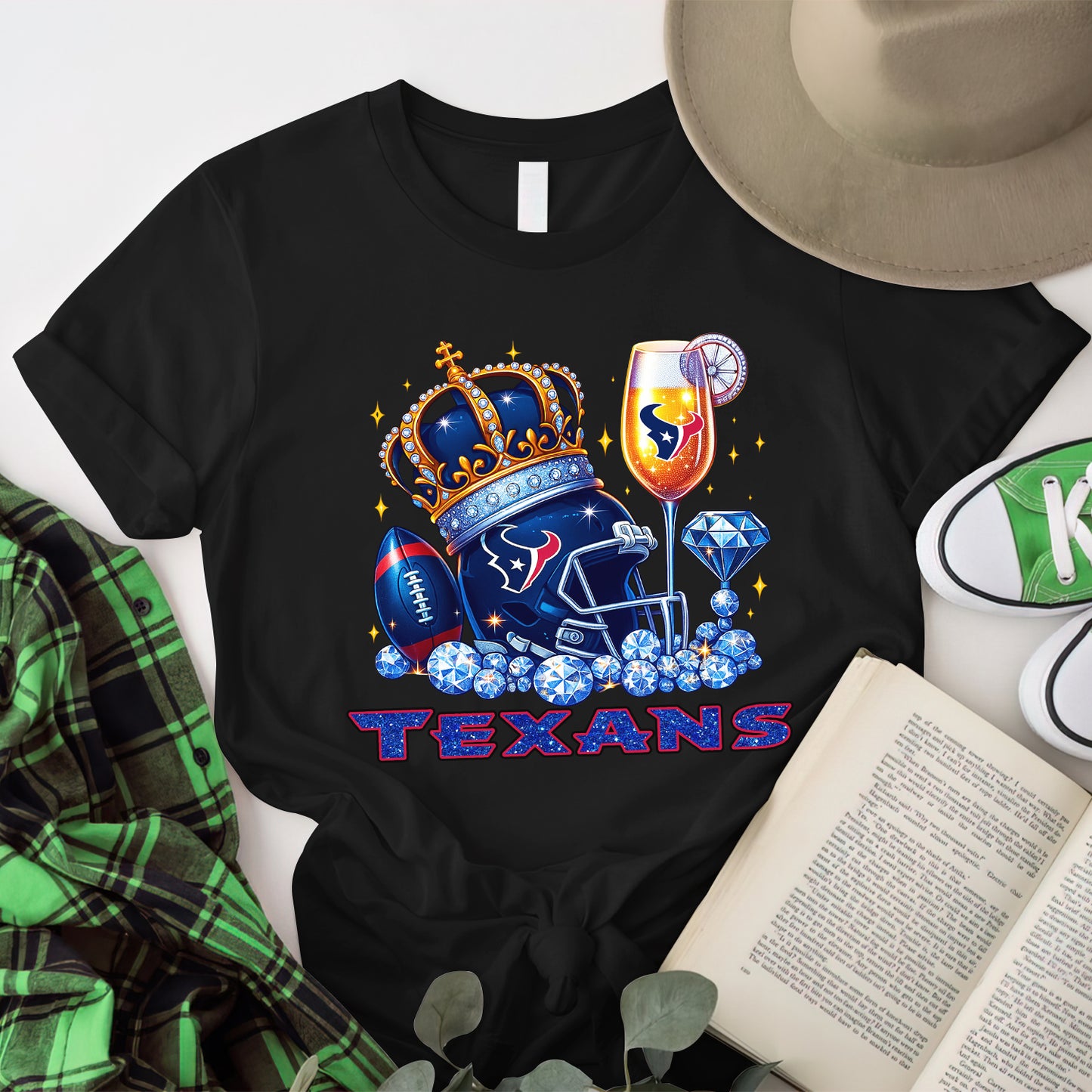 Premium NFL HTX Diamond  T-shirt V5 NMD NHM