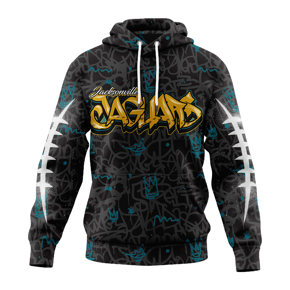 Premium NFL JAC Special Graffiti Hoodie V2 NMD  TTV
