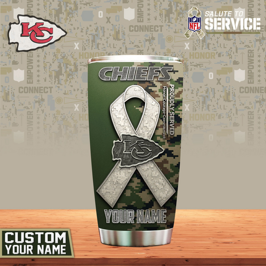 Premium NFL KC Proudly Served Tumbler V1 NMD TTV