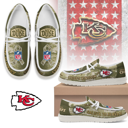 Premium NFL KC Salute to Service Loafer V2 NMD TTV
