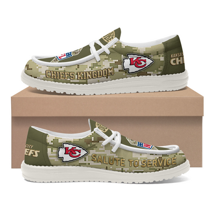 Premium NFL KC Salute to Service Loafer V2 NMD TTV