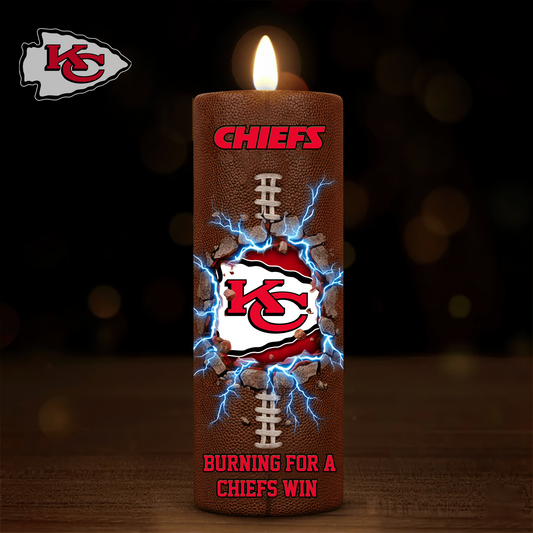 Premium NFL KC Victory Candle V1 NMD TTV
