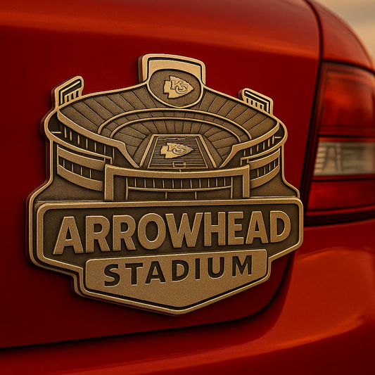 Premium NFL KCC 3D Car Name Badge V1 NMD NTL