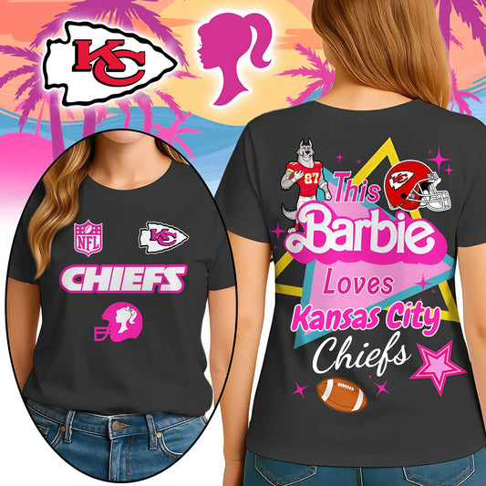 Premium NFL KCC Barbie T-shirt V10 NMD NHM