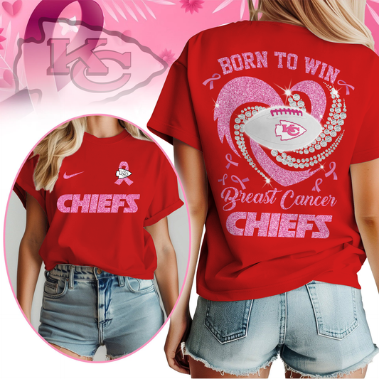 Premium NFL KCC Breast Cancer T-shirt V2 NMD NTLDDT CTND1