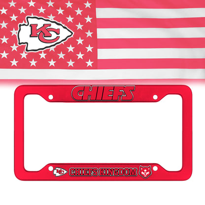 Premium NFL KCC License Plate Frame HI V1 NMD NHM