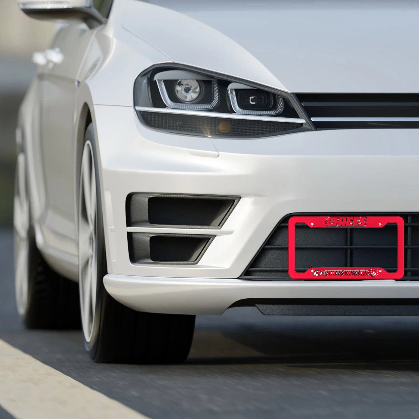 Premium NFL KCC License Plate Frame HI V1 NMD NHM