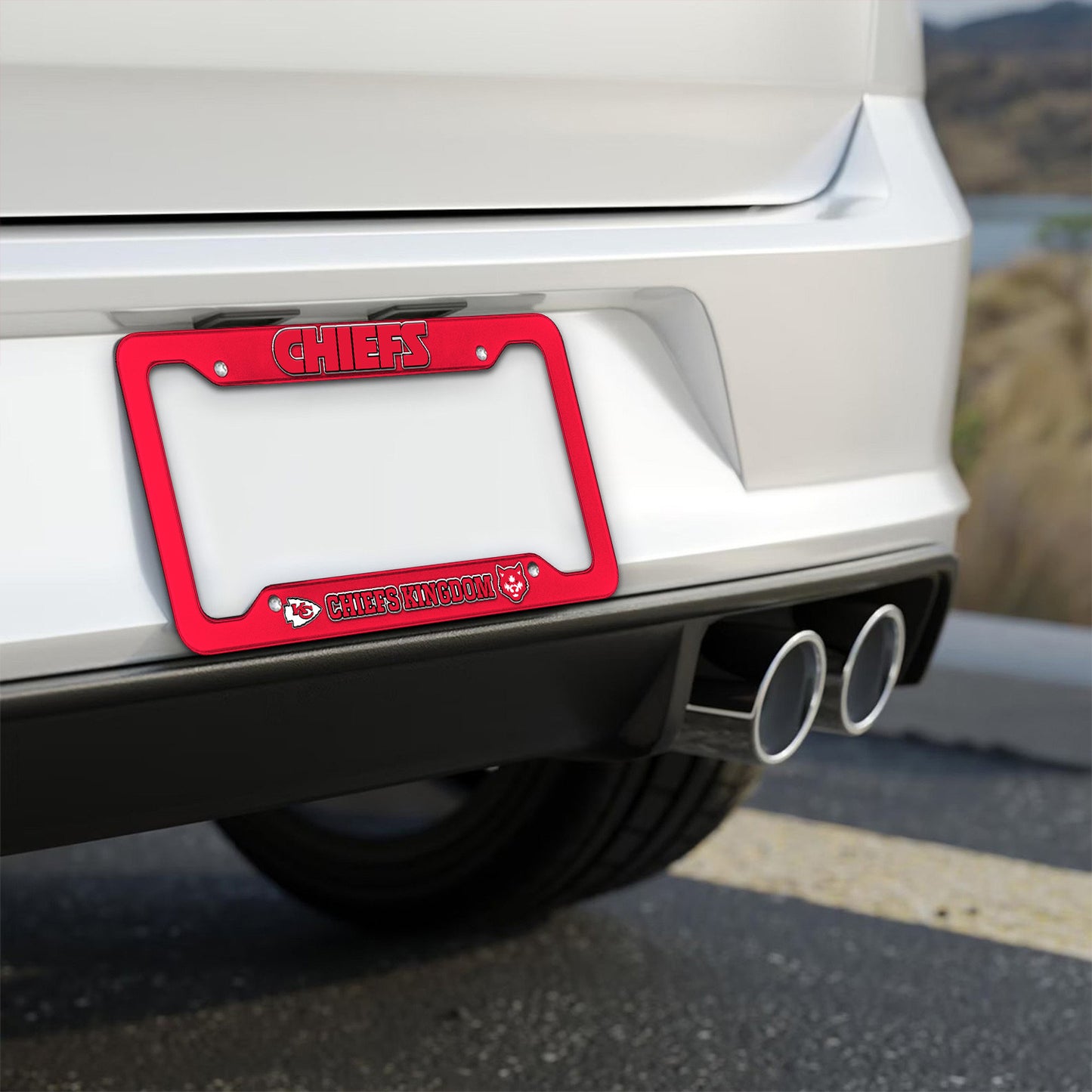 Premium NFL KCC License Plate Frame HI V1 NMD NHM