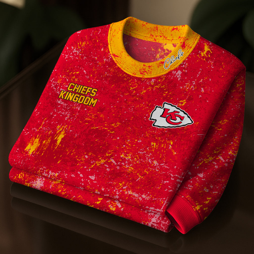 Premium NFL KCC Splatter Sweatshirt V2 NMD NHM