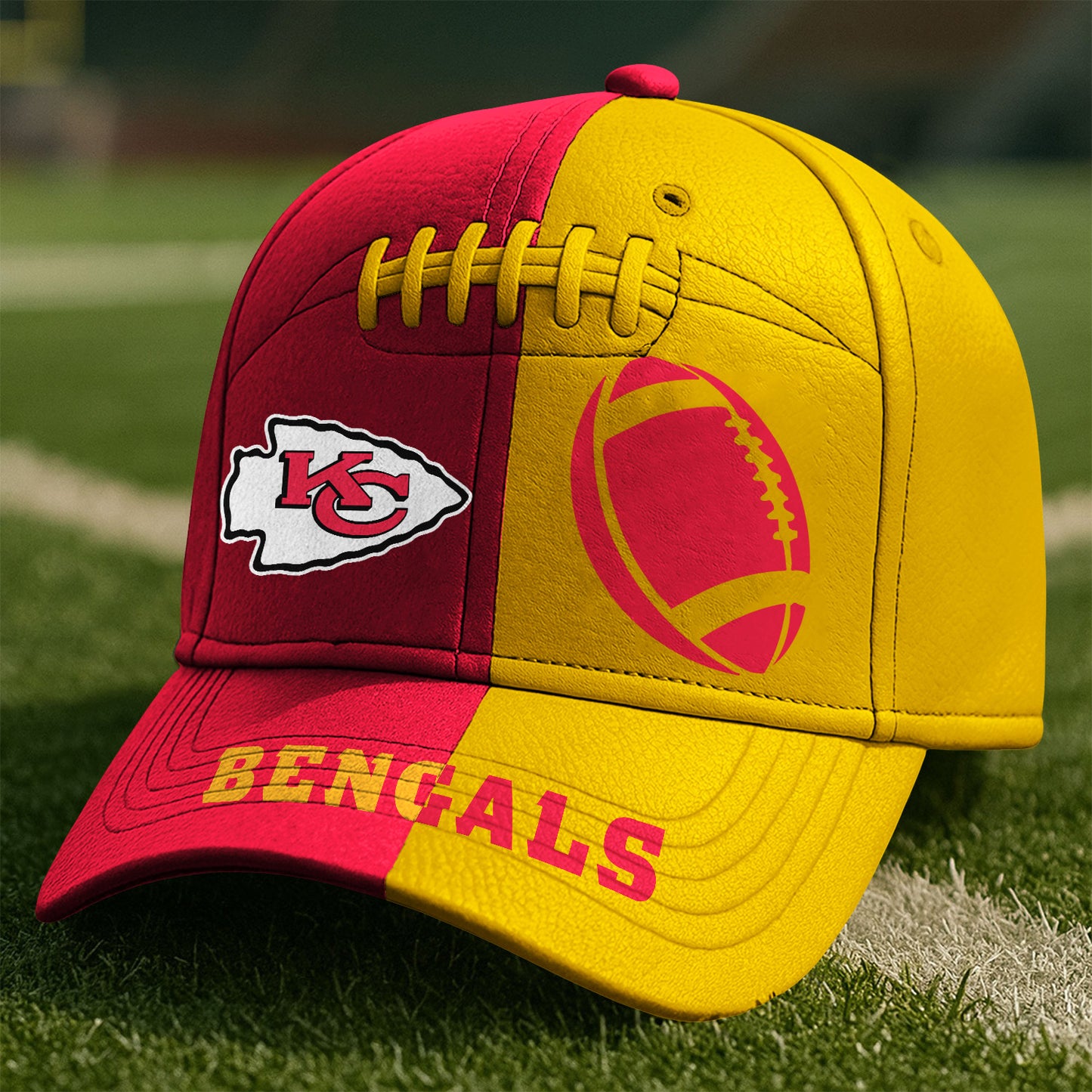 Premium NFL KCC Split Legacy Cap V11 NMD NHM