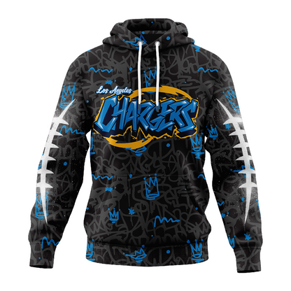 Premium NFL LAC Special Graffiti Hoodie V2 NMD  TTV