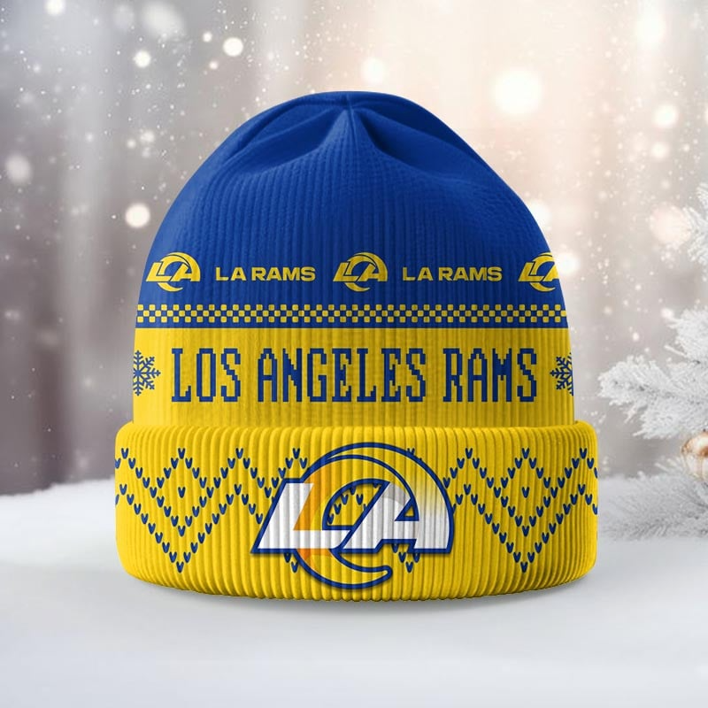 Premium NFL LAR Beanie Hat V1 NMD TTV