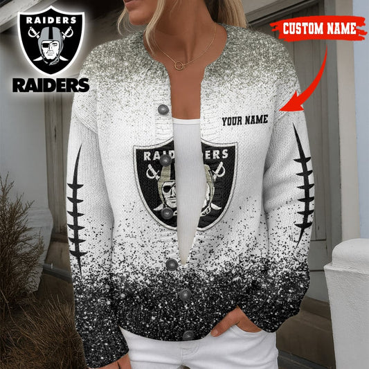 Premium NFL LV Cozy Knit Cardigan V1 NMD NHM