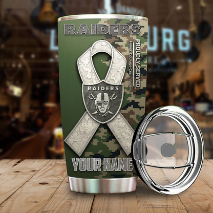 Premium NFL LV Proudly Served Tumbler V1 NMD TTV