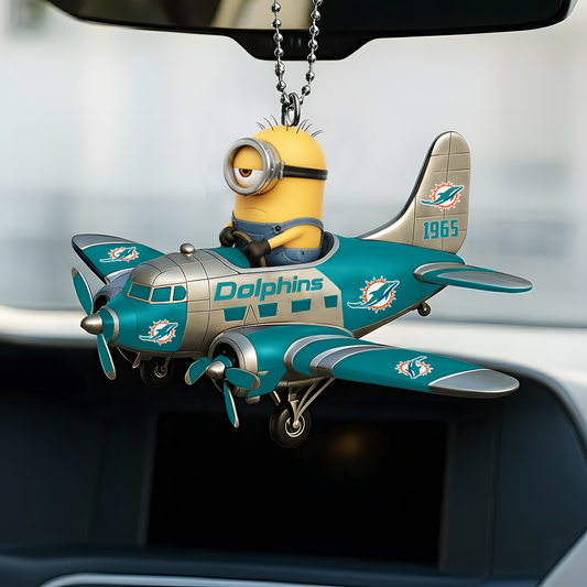 Premium NFL MIA x MINI Car Ornament V1 DATND TANTD
