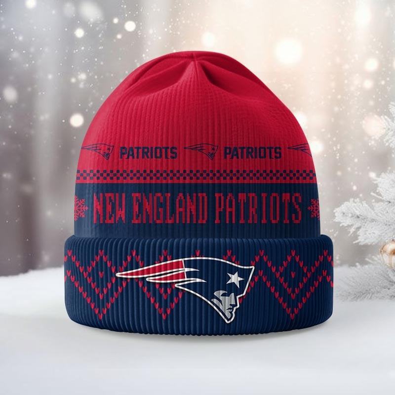 Premium NFL NE Beanie Hat V1 NMD TTV