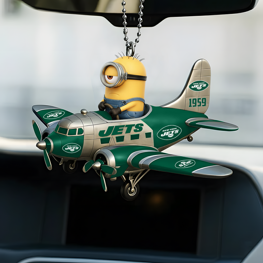 Premium NFL NYJ x MINI Car Ornament V1 DATND TANTD