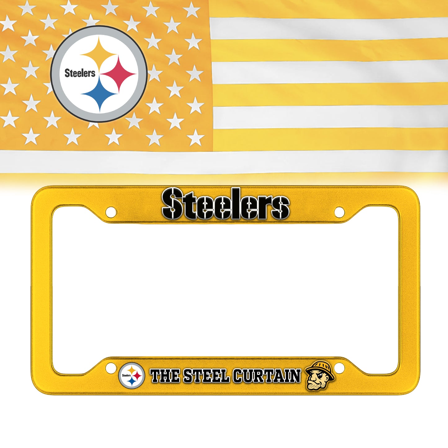 Premium NFL PBS License Plate Frame HI V1 NMD NHM