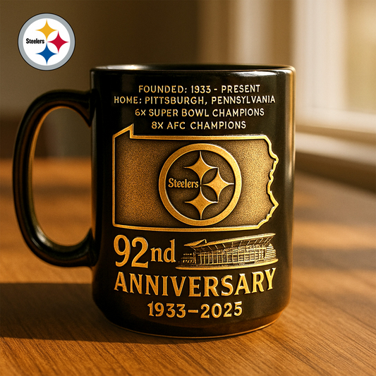 Premium NFL PIT The Anniversary Mug V1 NAK