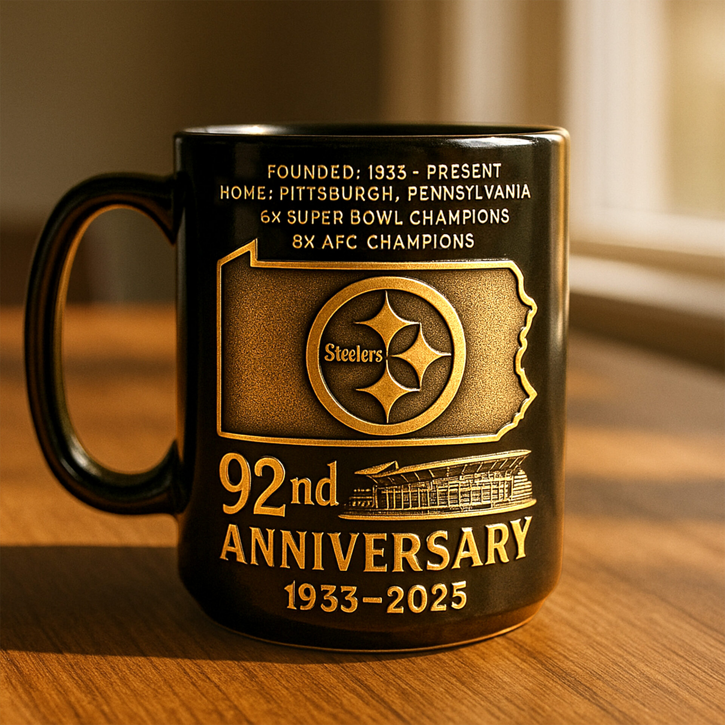 Premium NFL PIT The Anniversary Mug V1 NAK