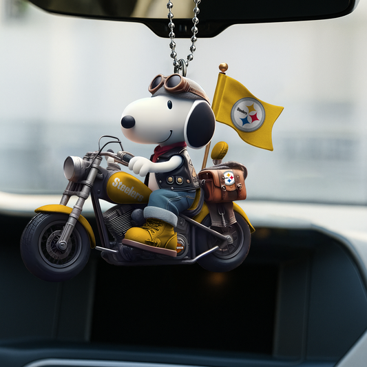 Premium NFL PIT x SNP Car Ornament DATND TANTD