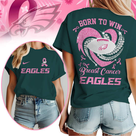 Premium NFL PLE  Breast Cancer T-shirt V2 NMD NTLDDT CTND1