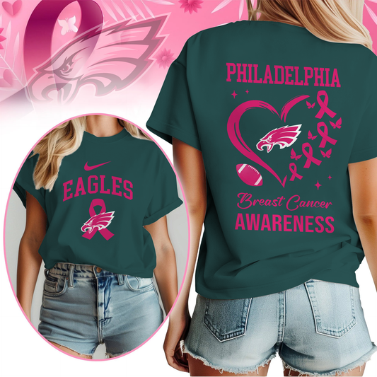 Premium NFL PLE  Breast Cancer T-shirt V3 NMD NTLDDT CTND1