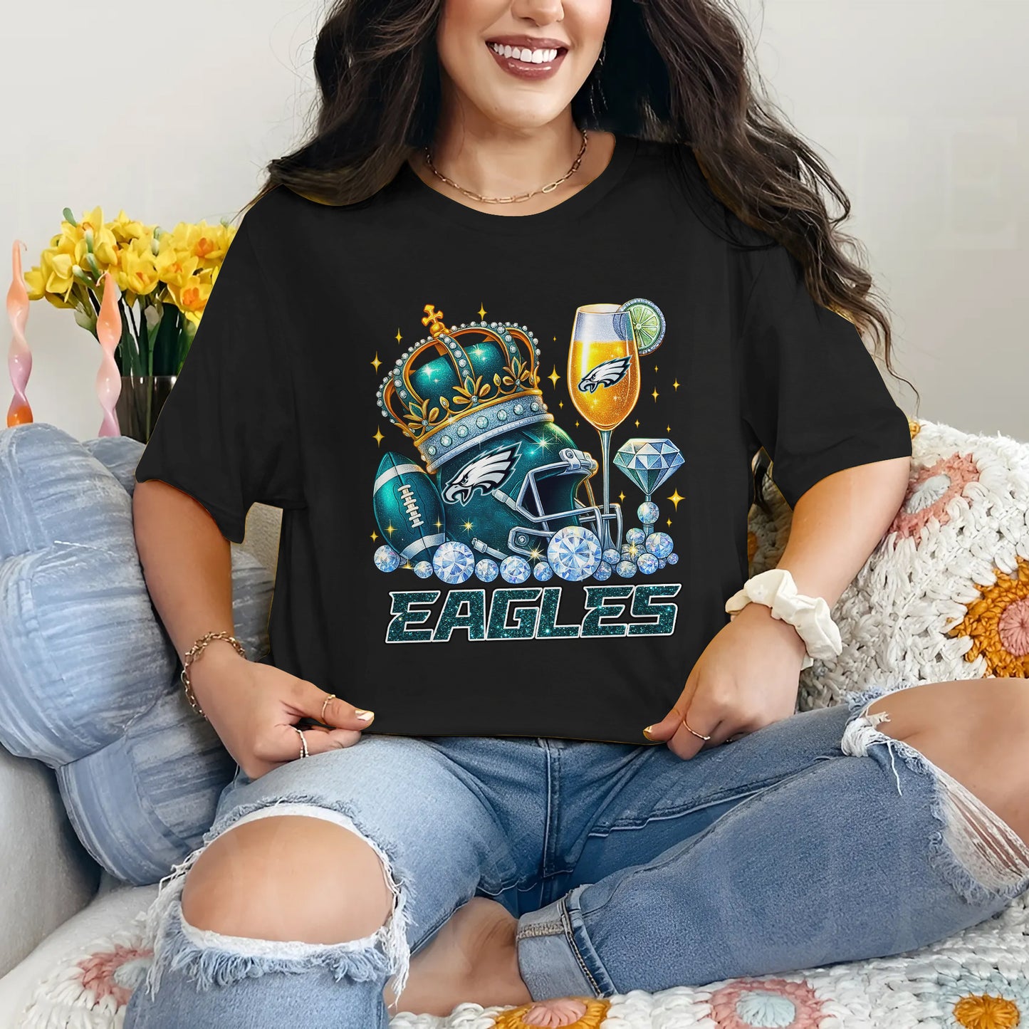 Premium NFL PLE Diamond  T-shirt V5 NMD NHM