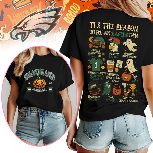 Premium NFL PLE HALOWEEN T-shirt V1 NMD TTV