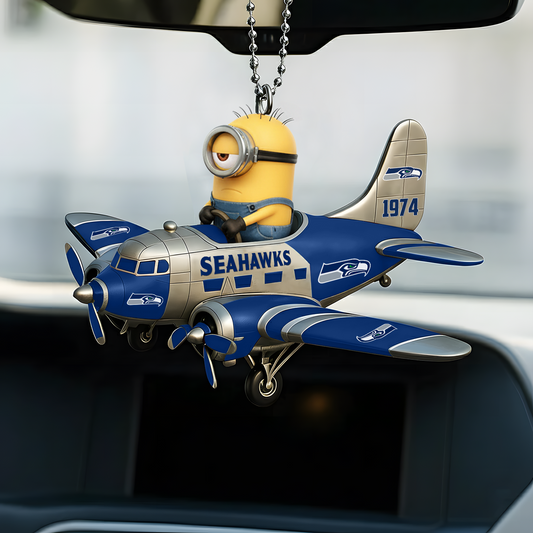 Premium NFL SEA x MINI Car Ornament V1 DATND TANTD