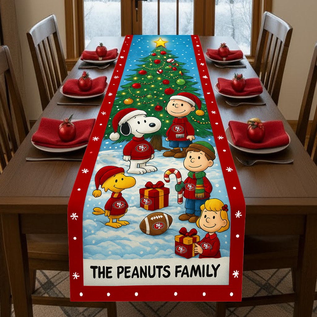 Premium NFL SF x SNP Family Table Runner V1 NMD TTV