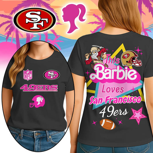 Premium NFL SF49 Barbie T-shirt V10 NMD NHM