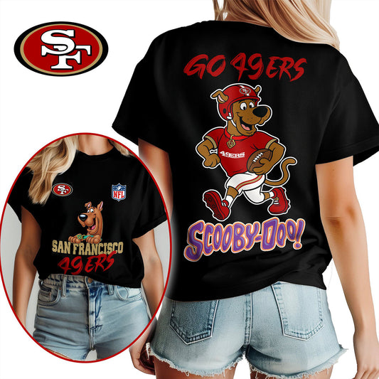 Premium NFL SF49 Scooby-doo T-shirt V11 NMD NHM