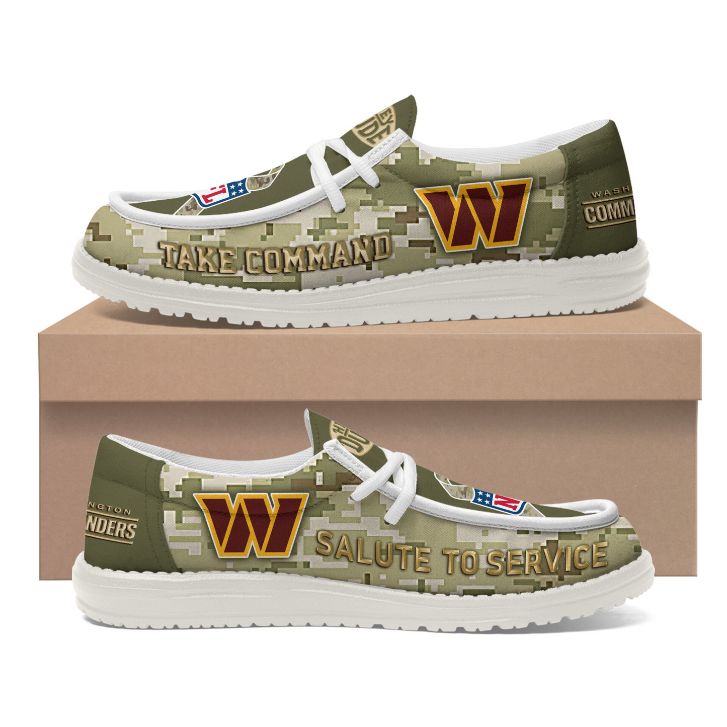 Premium NFL WAS Salute to Service Loafer V2 NMD TTV