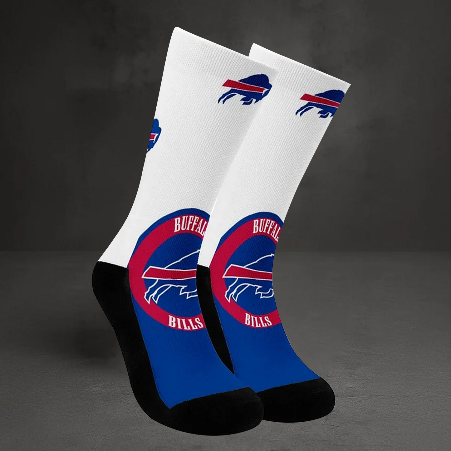 PREMIUM NFL X BUF Unisex Elevate Crew Socks 2025 NDT TDT25