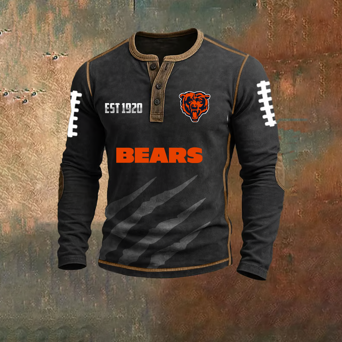 PREMIUM NFL x CHI TEAM LONG SLEEVE SHIRT V1 NAK HTLP